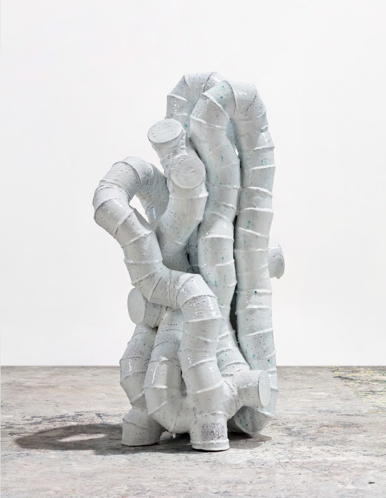 MARTIN BODILSEN KAHLDAHL
Talk - Spatial Drawing #87, 2023
Glazed earthenware
38" H x 16" W x 17" D