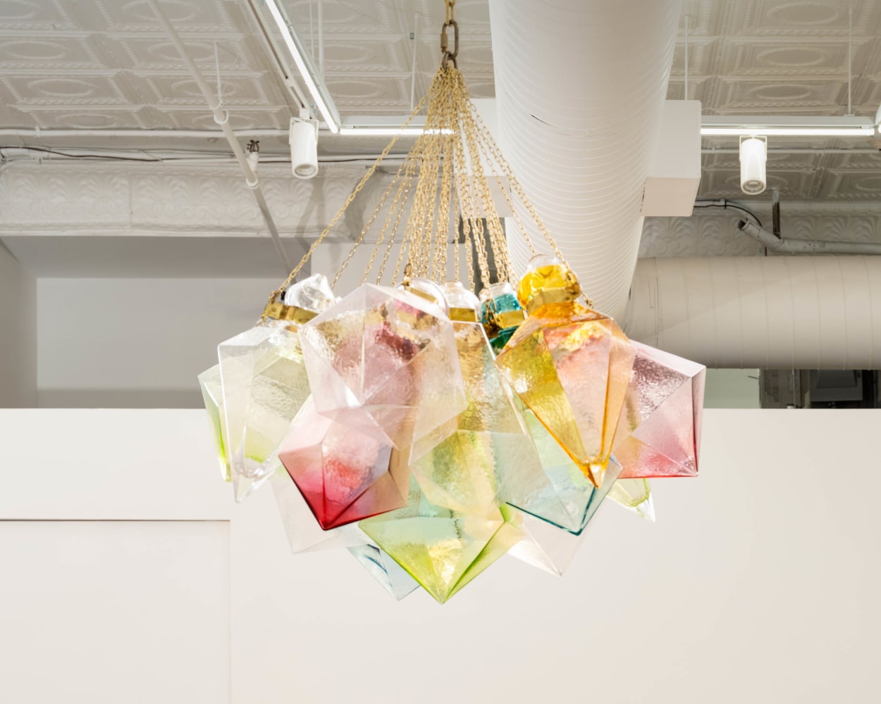 FRIDA FJELLMAN

Riche, 2024

Hand-blown glass, brass

40&amp;quot; H x 36&amp;quot; Dia.