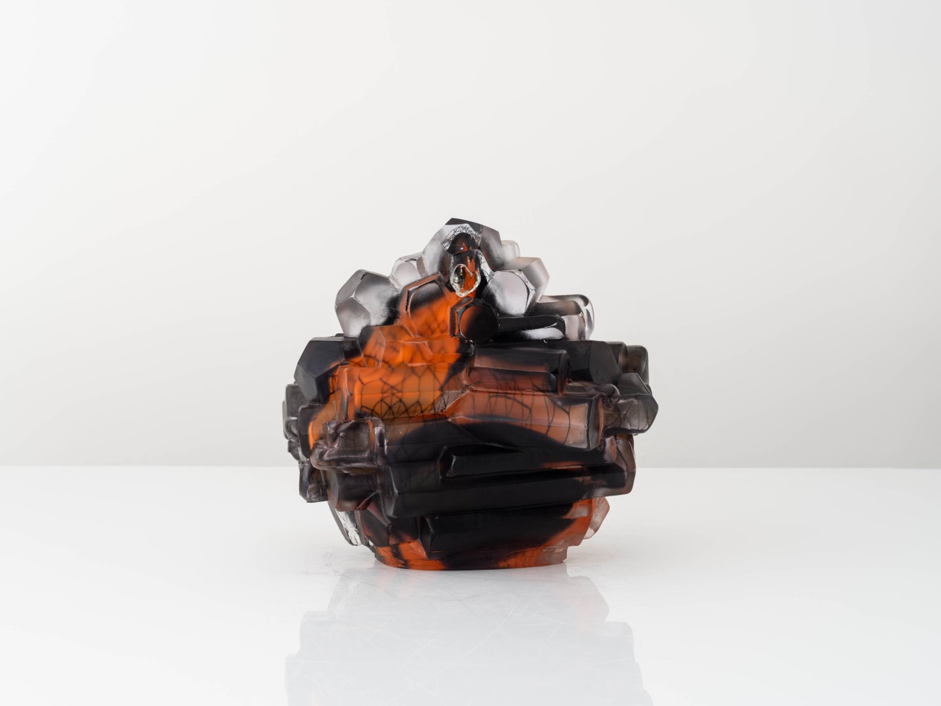 STINE BIDSTRUP 
Architectural Glass Fantasies no. 72, 2024
Mold-blown glass
11" H x 12.25" W x 11" D