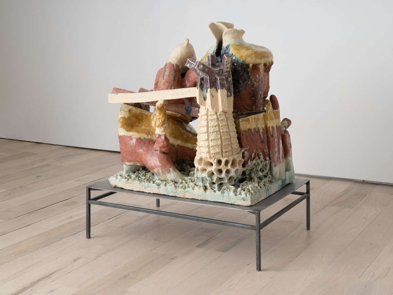 PERNILLE PONTOPPIDAN PEDERSEN
Kin is in making
26.5&amp;quot; H x 25&amp;quot; W x 17.5&amp;quot; D
Pedestal: 29.5&amp;quot; H x 21.5&amp;quot; W x 8&amp;quot; D