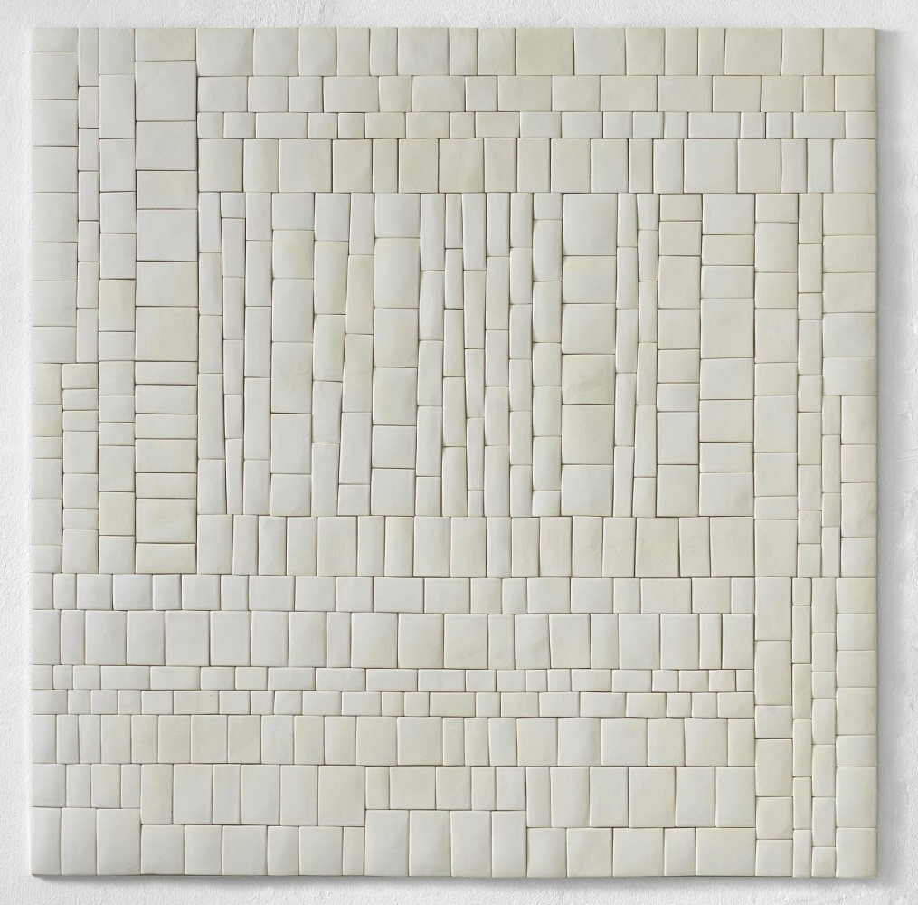 KIRSI KIVIVIRTA
Air, 2023
Glazed porcelain
47.5&amp;quot; H x 47.75&amp;quot; W x 0.75&amp;quot; D