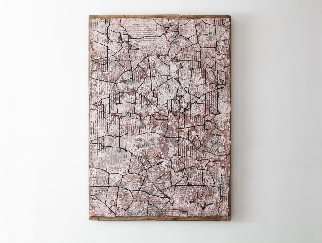 PEKKA PAIKKARI
Walking on the Ice, 2019
Glazed stoneware, reclaimed wood, paint
66.25" H x 46" W