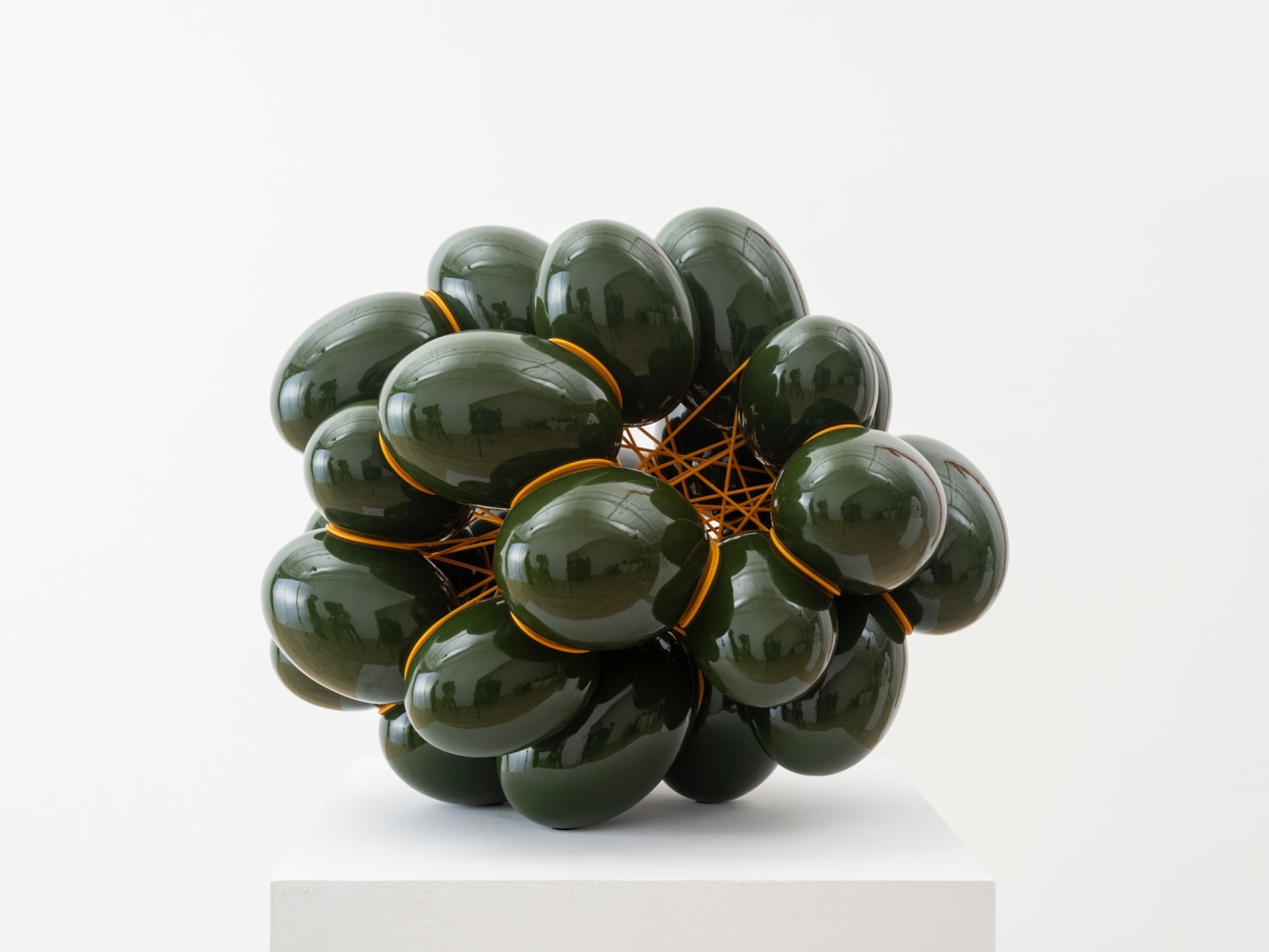 STEEN IPSEN
Ellipse 9, 2023
Glazed earthenware, PVC
20" H x 24" W x 19.75" D