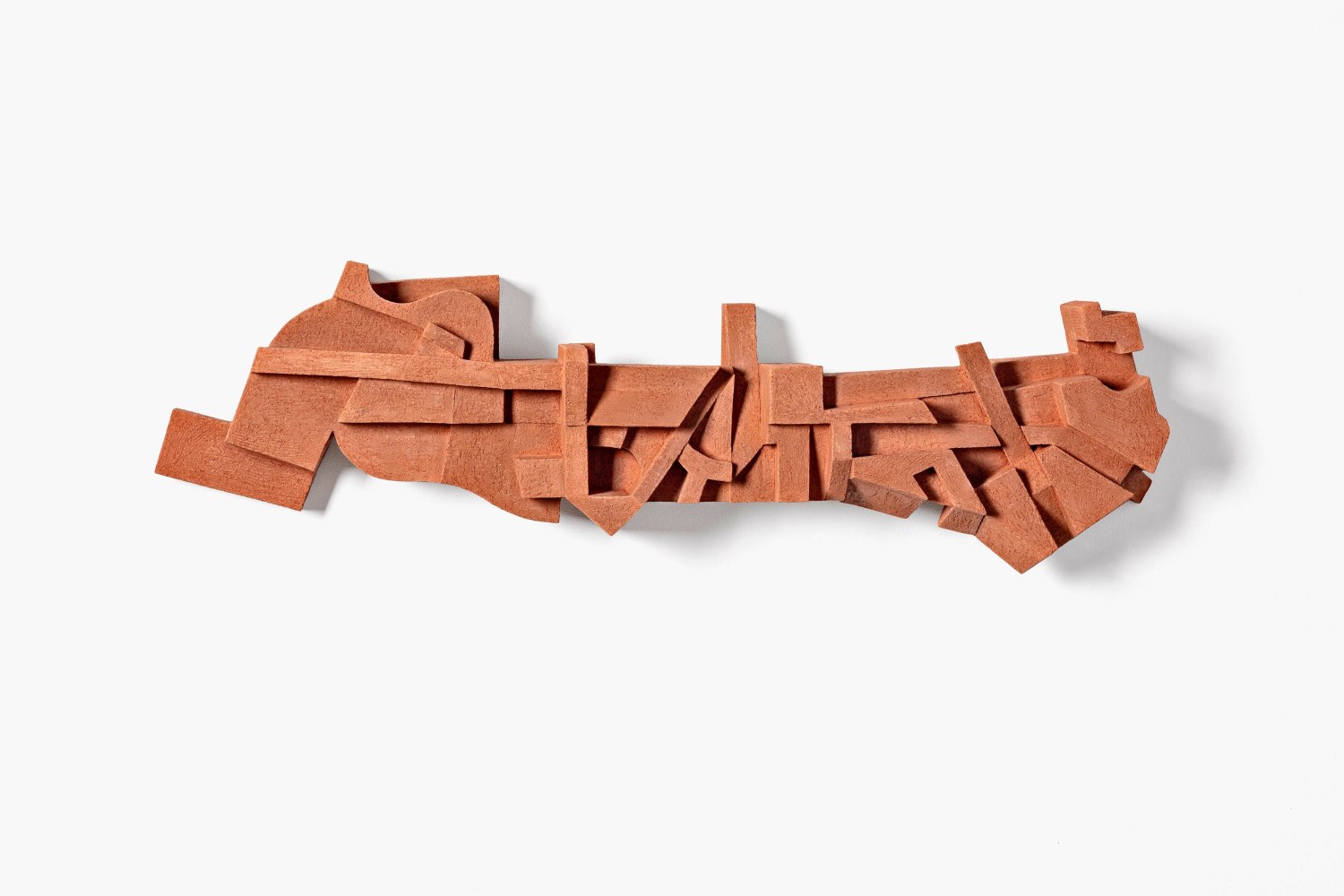 KAREN BENNICKE
MP II, 2023
Terracotta, slab built
8.75&amp;quot; H x 33.5&amp;quot; W x 6.25&amp;quot; D