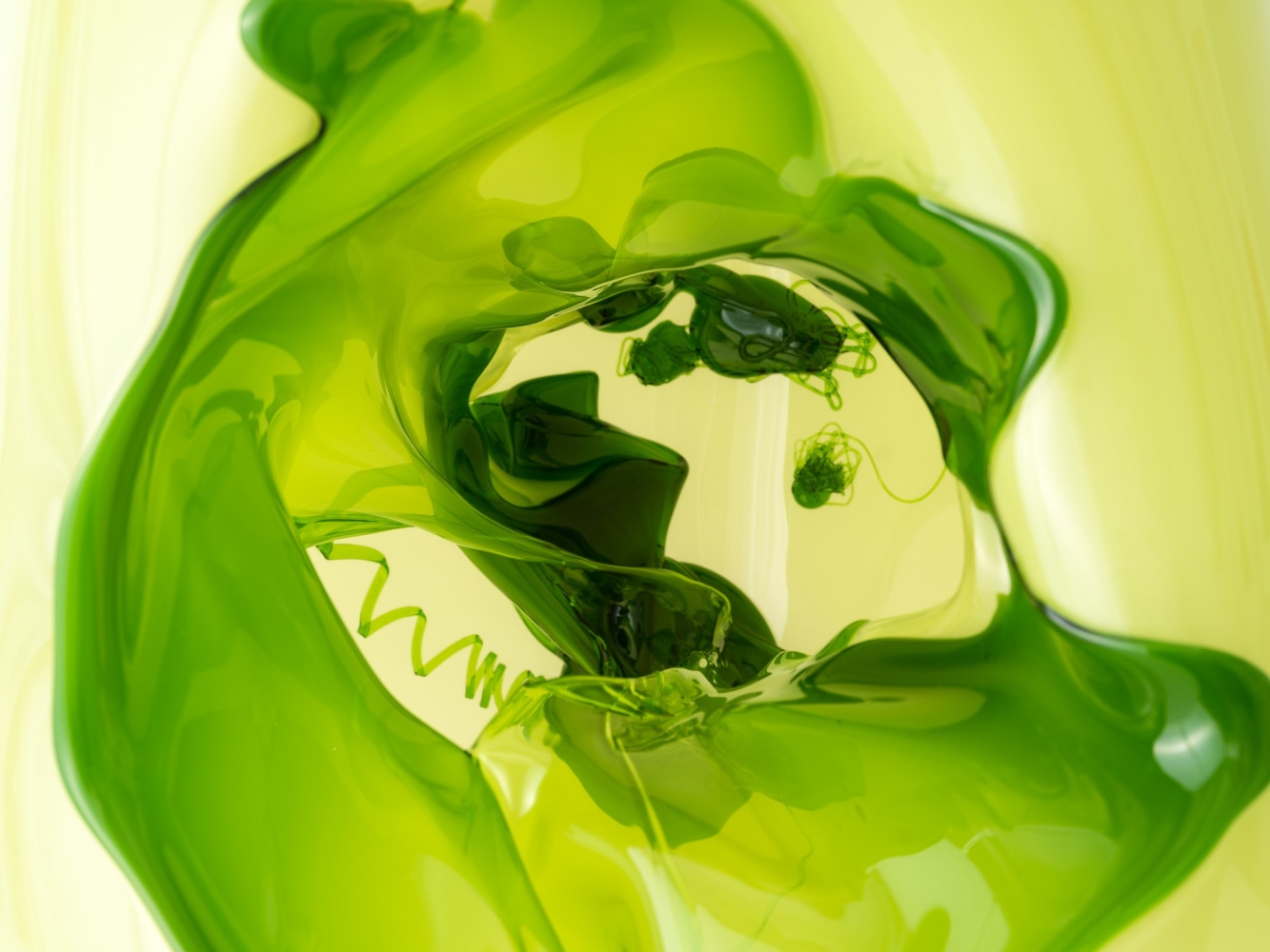 BJØRN FRIBORG
Implosion, 2023
Hand-blown glass
29.25" H x 15" Dia.