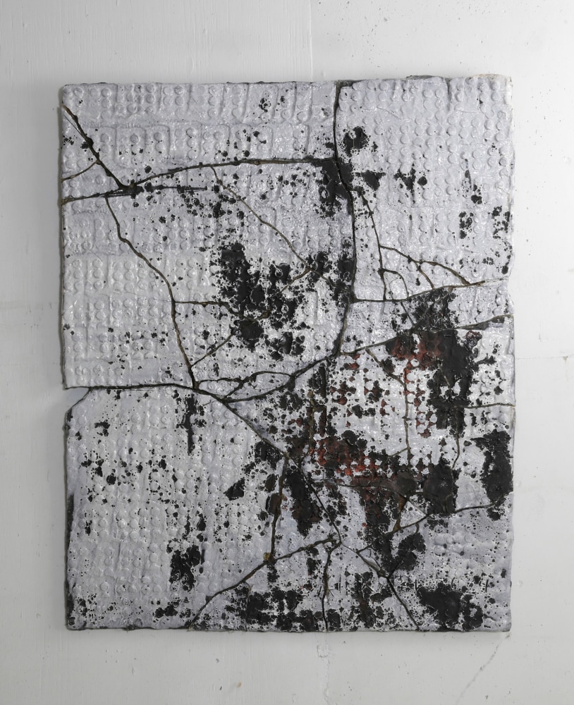 PEKKA PAIKKARI
Haiku, 2024
Glazed stoneware, reclaimed wood
55" H x 43.25" W