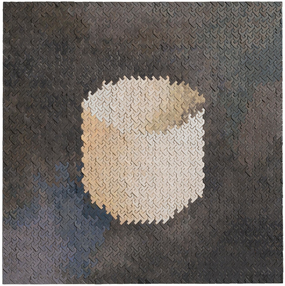 KIRSI KIVIVIRTA
Vessels and Shadows II, 2018
Glazed stoneware
59&amp;quot; H x 58.75&amp;quot; W x 0.5&amp;quot; D