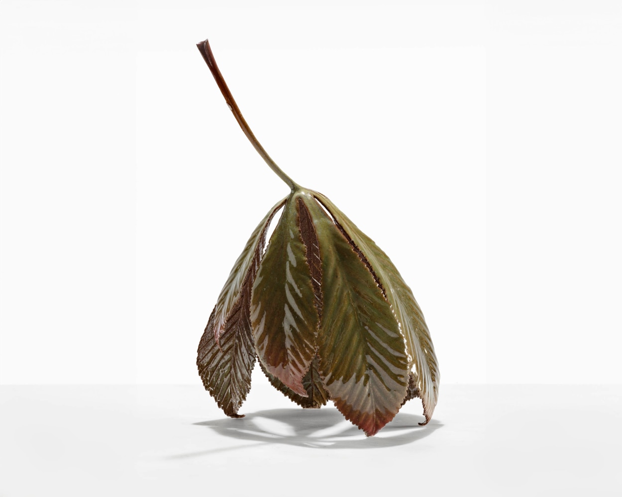 MARIANNE NIELSEN
Chestnut Leaf, 2023
Glazed stoneware
12.25&amp;quot; H x 7&amp;quot; Dia.