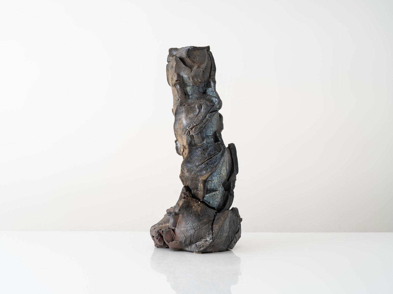 SHOZO MICHIKAWA
Volcano Usu Sculptural Form, 2023
Stoneware
24.5" H x 11" W x 12" D