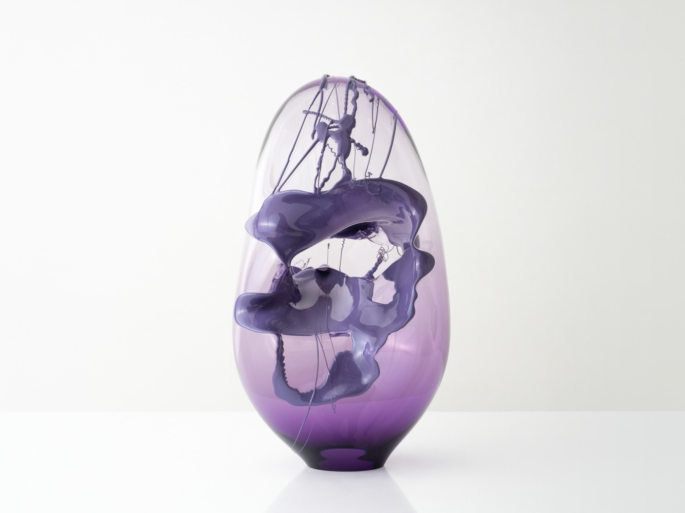BJØRN FRIBORG
Implosion, 2023
Hand-blown glass
27" H x 14" Dia.