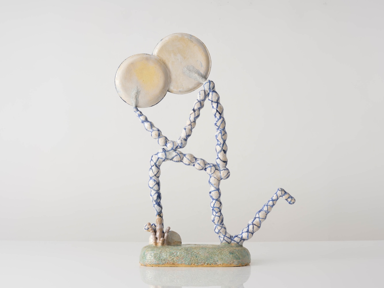 EUN-HA PAEK
Serveware Alter Kneeling, 2025
Glazed stoneware
29" H x 22" W x 6.5" D