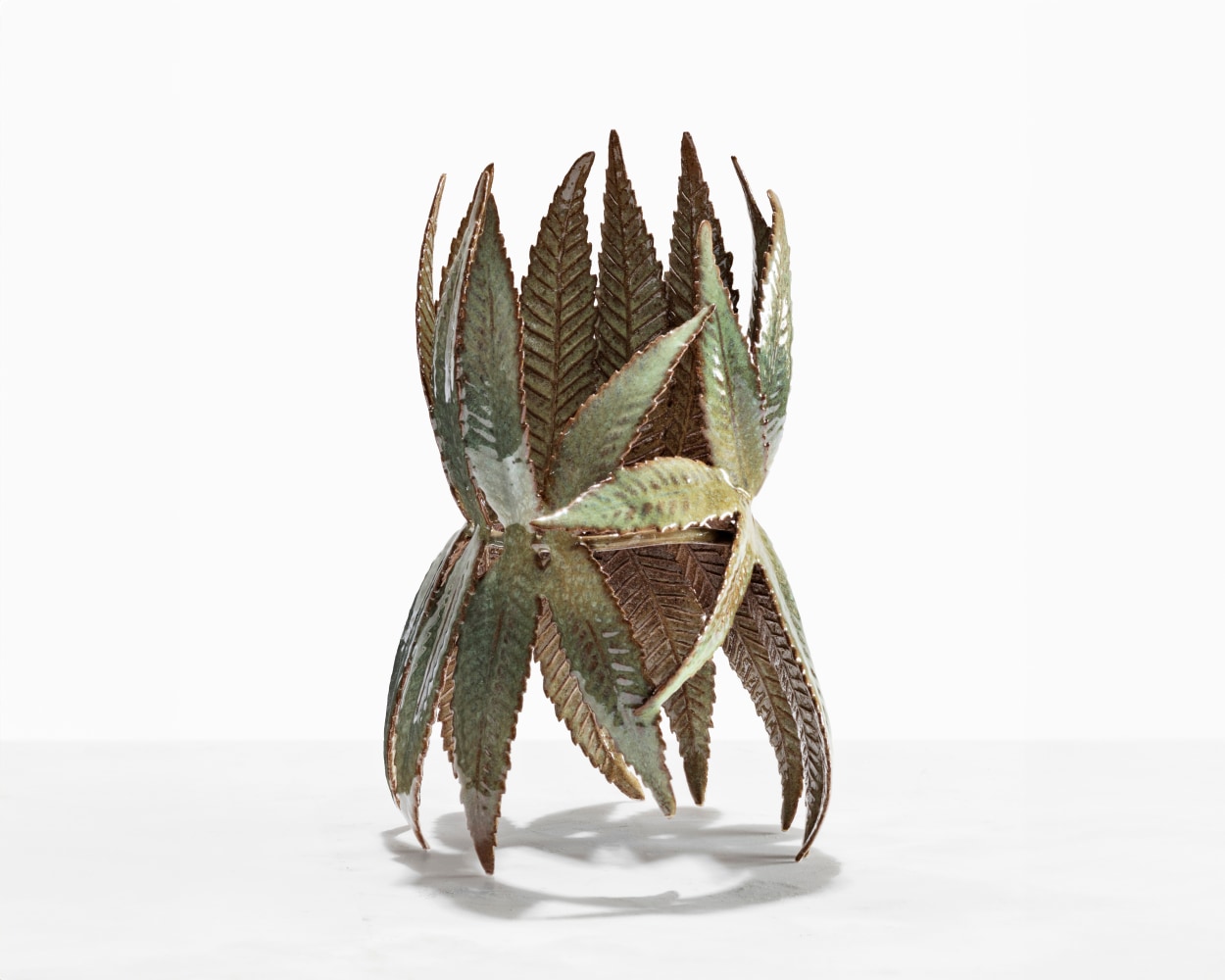 MARIANNE NIELSEN
Leaf Crown no. 2, 2023
Glazed stoneware
9.75&amp;rdquo; H x 6&amp;rdquo; Dia.