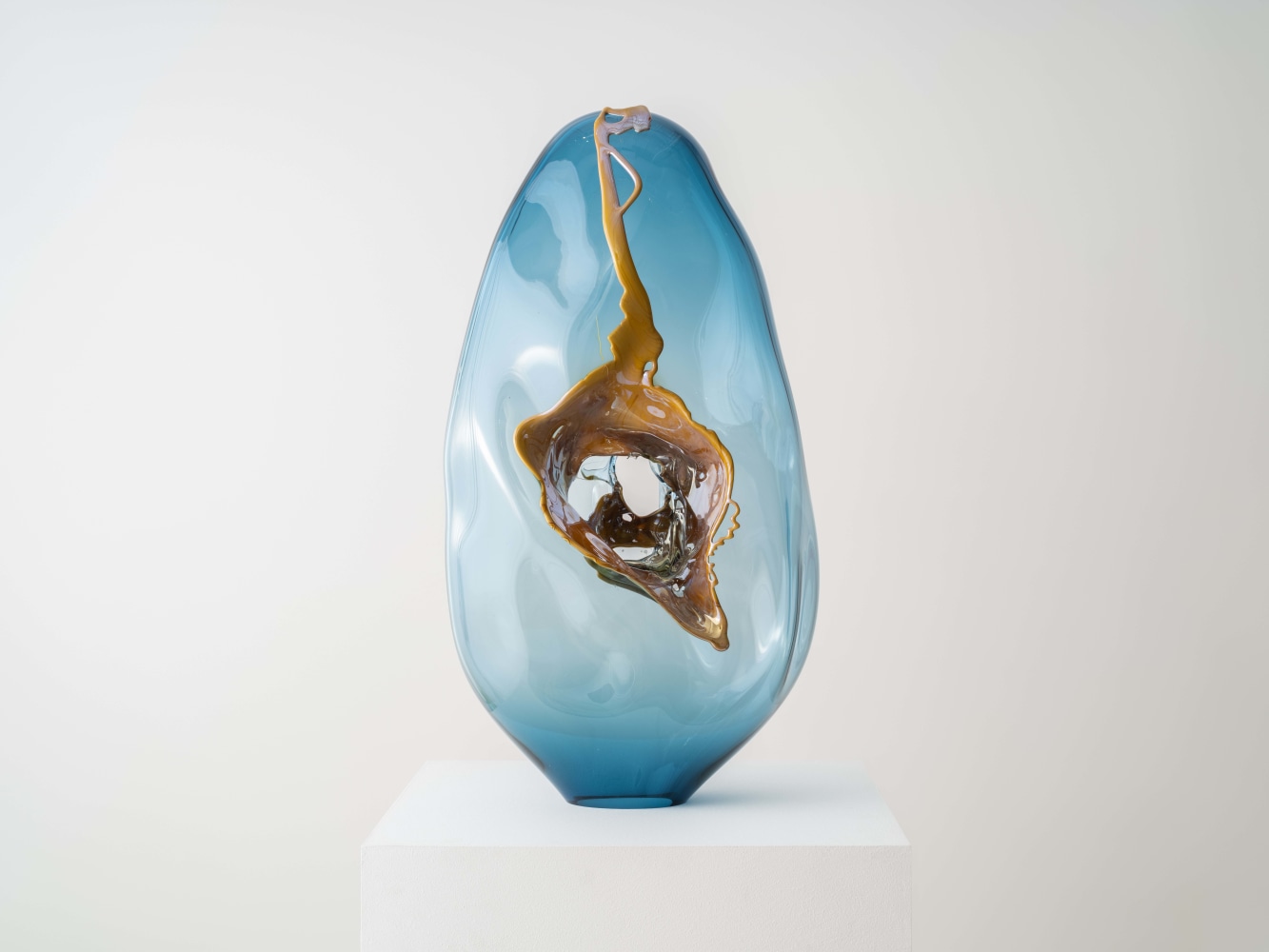 BJ&amp;Oslash;RN FRIBORG

Implosion, 2023

Hand-blown glass

28&amp;quot; H x 14.5&amp;quot; W x 14.5&amp;quot; D