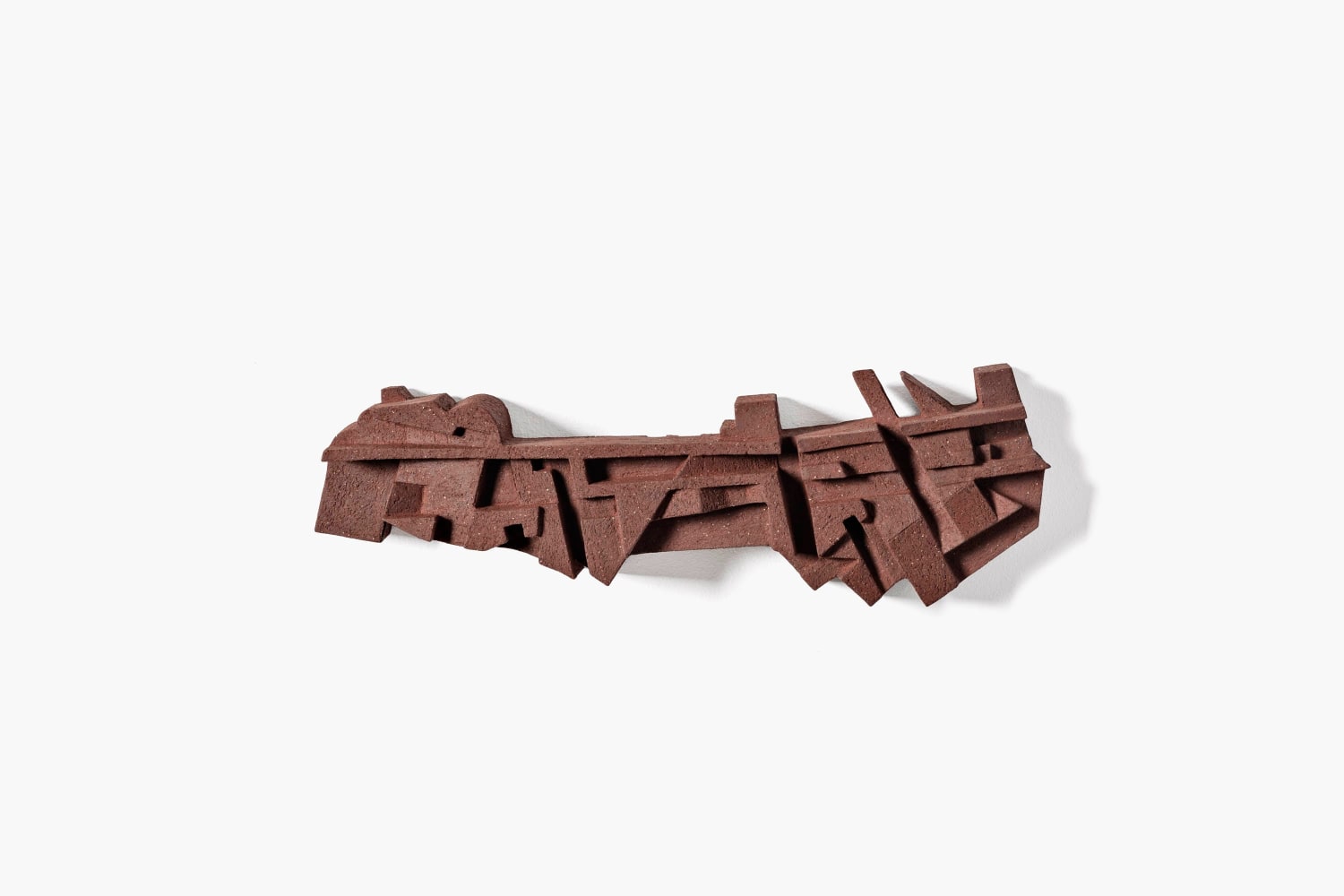 MP I, 2023
Terracotta, slab built
6" H x 18" W x 3" D