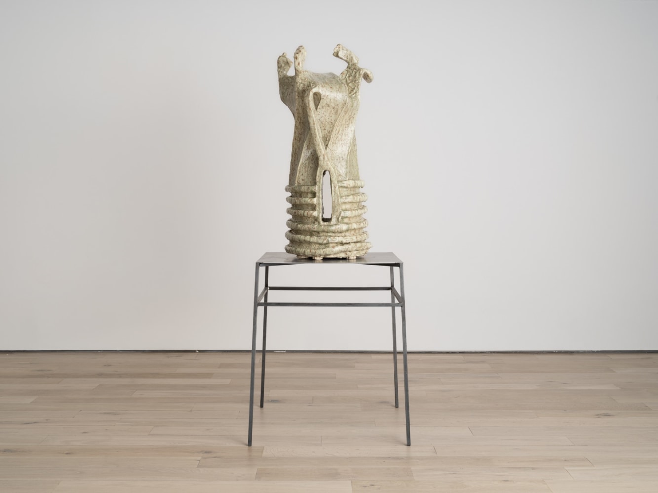 PERNILLE PONTOPPIDAN PEDERSEN
Miss Haraway&amp;#39;s portal, 2022
Glazed stoneware
32&amp;quot; H x 12.75&amp;quot; W x 12.75&amp;quot; D
Pedestal: 25.5&amp;quot; H x 20.5&amp;quot; W x 20.5&amp;quot; D