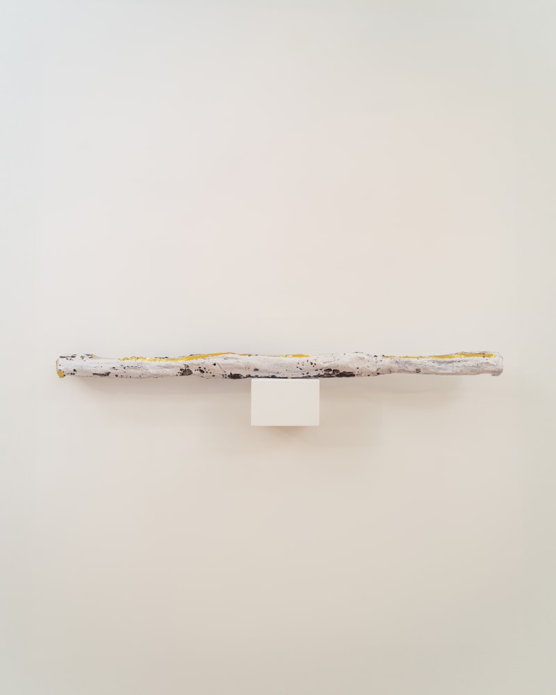 PEKKA PAIKKARI
The Origin of Winter, 2024
Glazed stoneware, 22-carat gold leaf
59" L x 4" Dia.