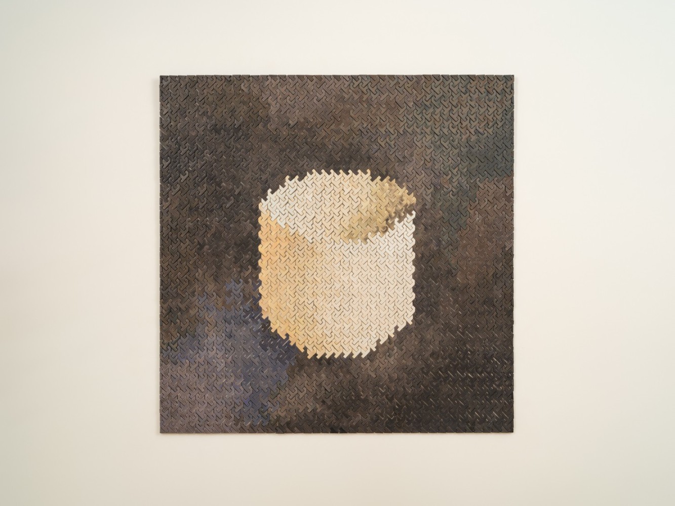 KIRSI KIVIVIRTA
Vessels and Shadows II, 2018
Glazed stoneware
59&amp;quot; H x 58.75&amp;quot; W x 0.5&amp;quot; D