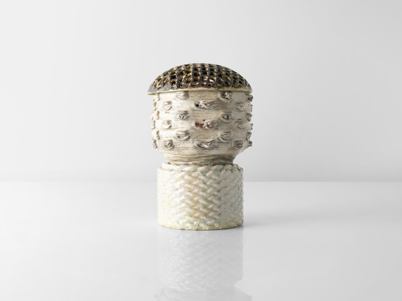 EUN-HA PAEK
Poodlymorf Oscar, 2022
Handbuilt and 3D printed glazed stoneware, epoxy
10.25" H x 5.25" W x 5.25" D
