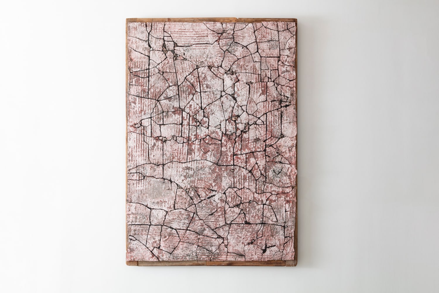 PEKKA PAIKKARI
Walking on the Ice, 2019
Glazed stoneware, reclaimed wood, paint
66.25" H x 46" W