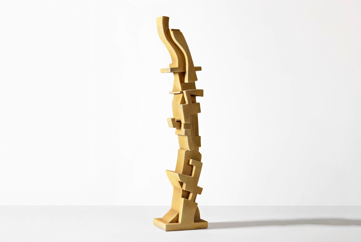 KAREN BENNICKE
MP VA, 2024
Glazed faience, slab built
35&amp;quot; H x 6&amp;quot; W x 6&amp;quot;D