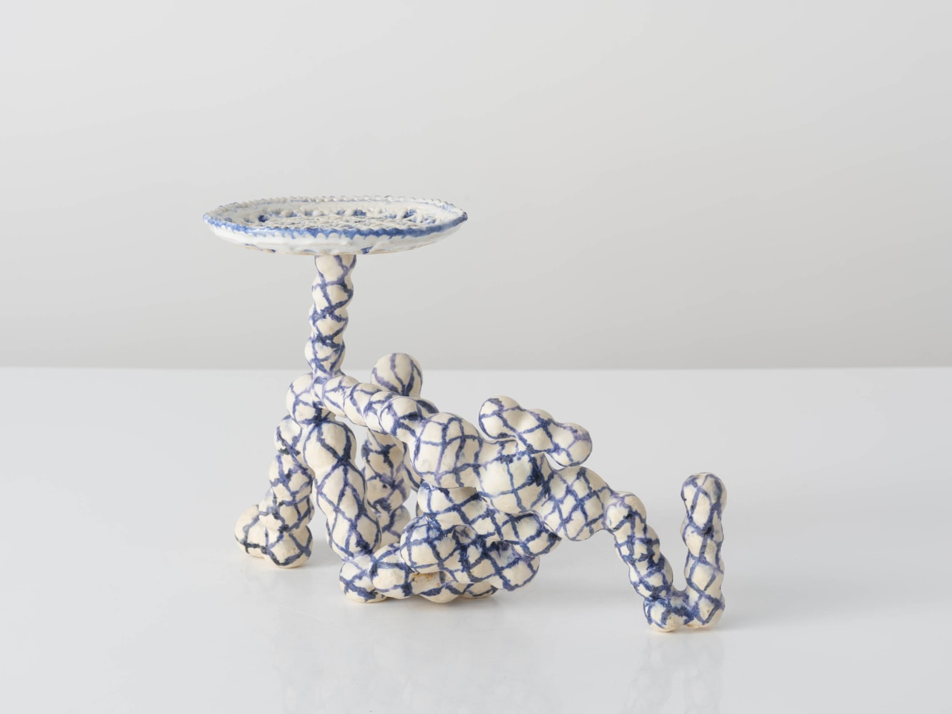 EUN-HA PAEK
Ball Figure with Plate 2, 2024
Glazed stoneware
9.5" H x 12.25" W x 11" D