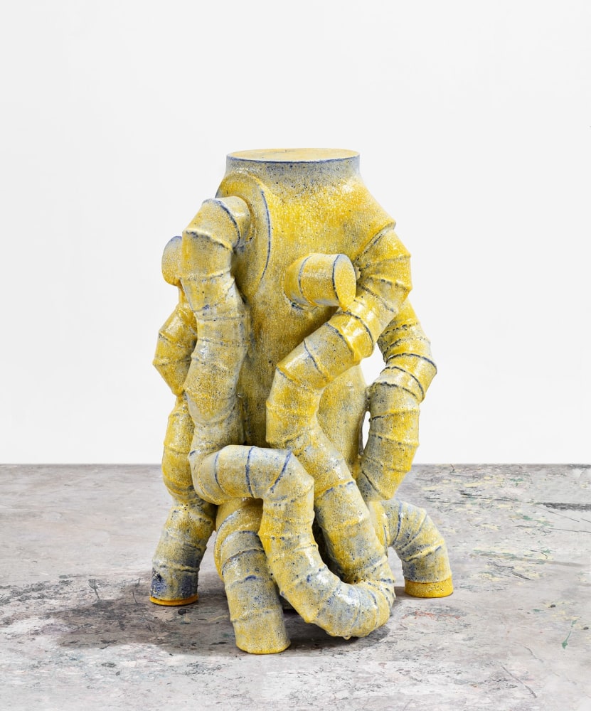 MARTIN BODILSEN KAHLDAHL
Walk Done - Spatial Drawing #84, 2022
Glazed earthenware
34.5" H x 21" W x 21" D