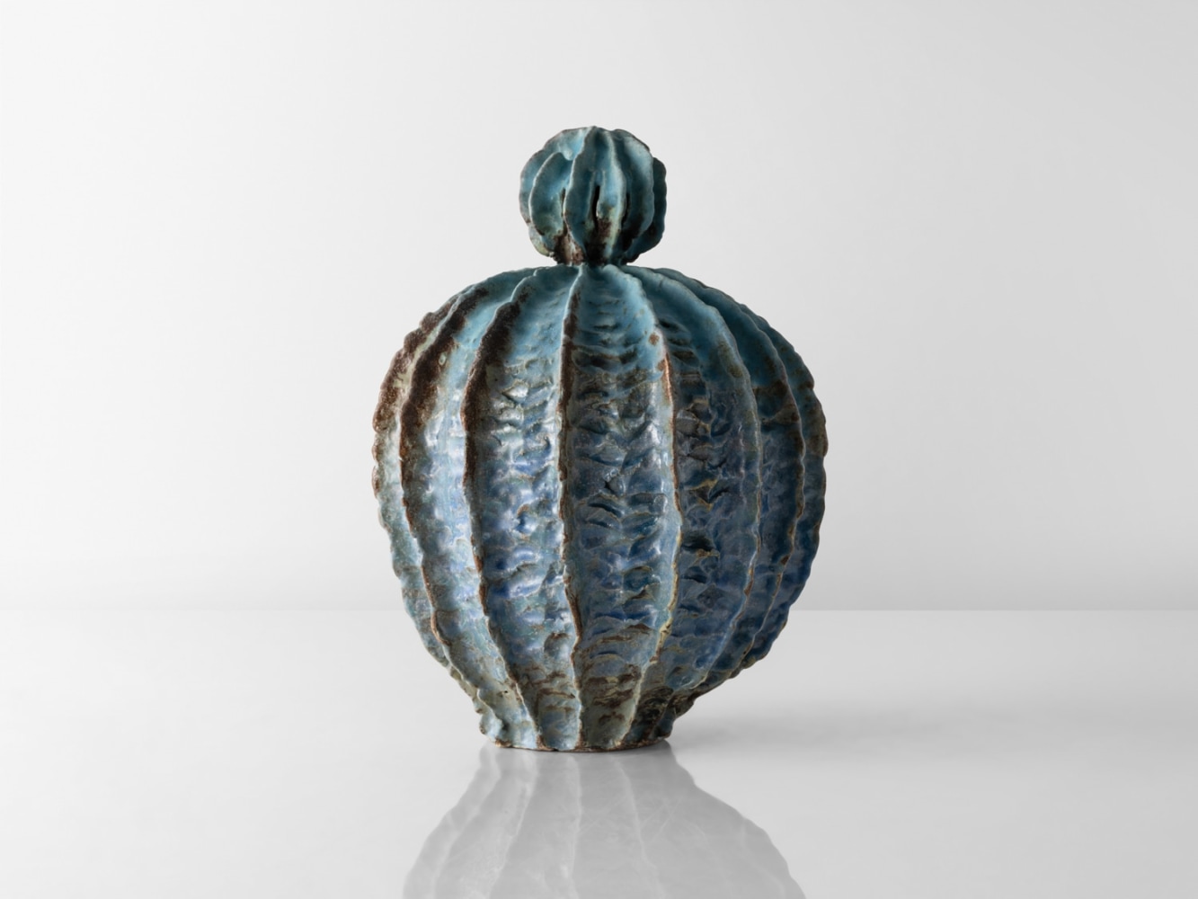 EUN-HA PAEK
Cactus Head Blue, 2022
Glazed stoneware
11.25" H x 8" W x 8" D