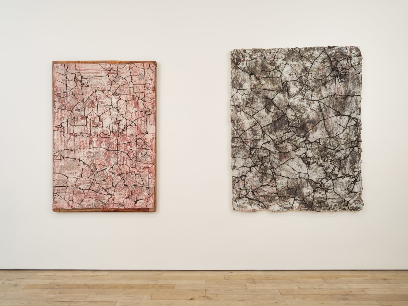 PEKKA PAIKKARI
The Disappearing Fragility of Winter, 2023
Glazed stoneware, reclaimed wood, paint
71" H x 56" W