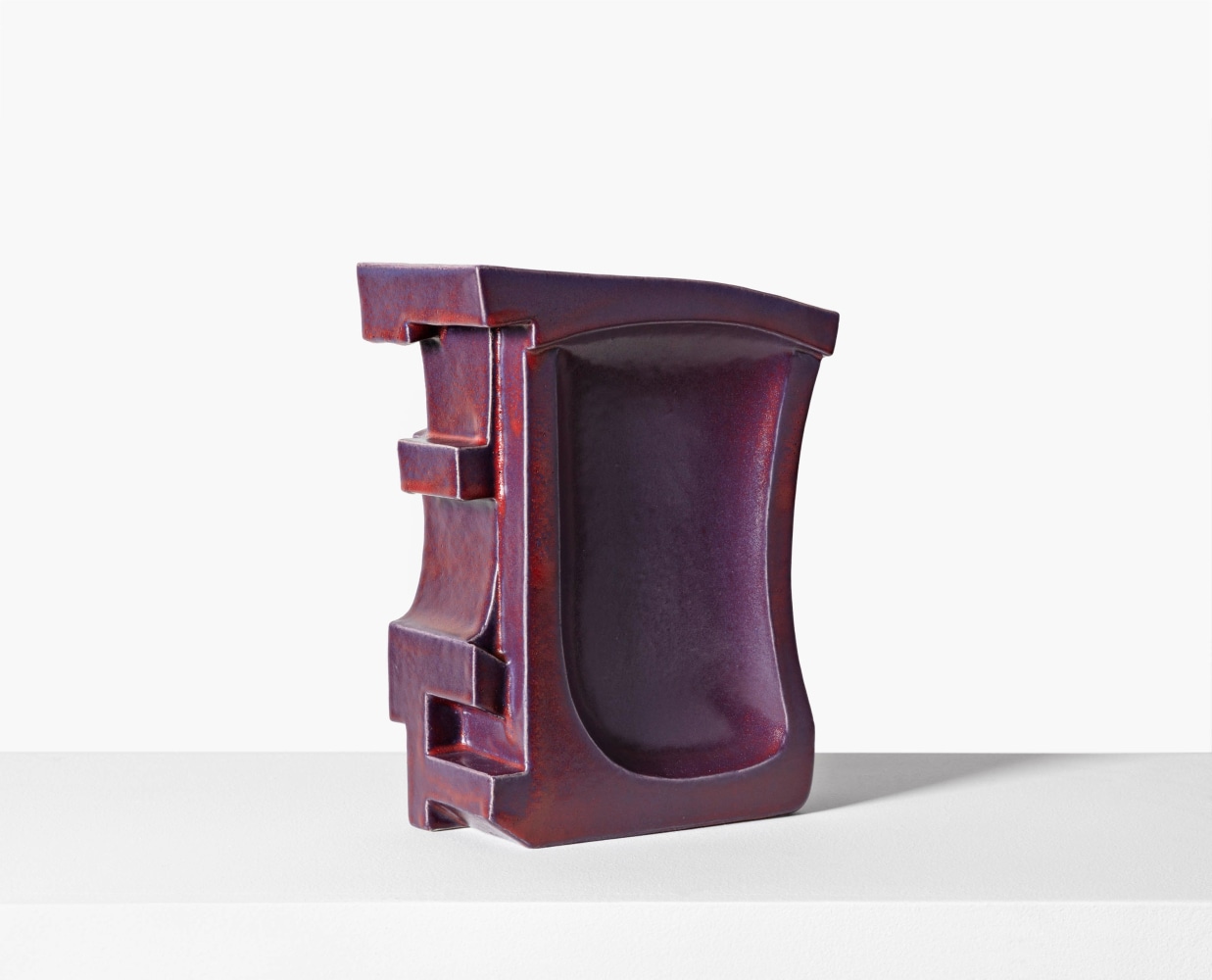 KAREN BENNICKE
MP VIIIA, 2024
Glazed stoneware, slab built
14&amp;quot; H x 10.25&amp;quot; W x 5&amp;quot; D