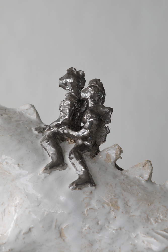 SAKARI KANNOSTO
Whale raiders,&amp;nbsp;2022
Glazed stoneware
10.625&amp;quot; H x 23.25&amp;quot; W x 9.875&amp;quot; D