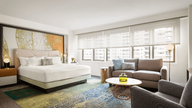 The Gardens Sonesta ES Suites Hotel
The Gardens Sonesta ES Suites Hotel is the picture-perfect tranquil hideaway for extended stays on the Upper East Side offering all suites, kitchens, and private patios/terraces.&amp;nbsp;

&amp;nbsp;

Reservation booking: link here
Telephone Contact: (866) 222-2365
Location: 215 East 64th Street, New York, New York, 10065
Please reserve by March 19, 2025