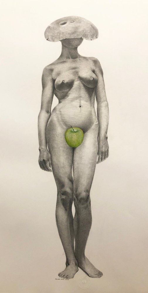 Lady with Apple