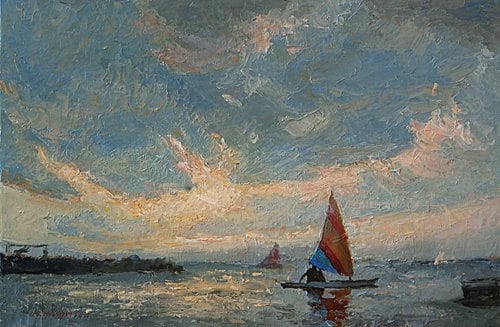 Sailing, Lake Erie