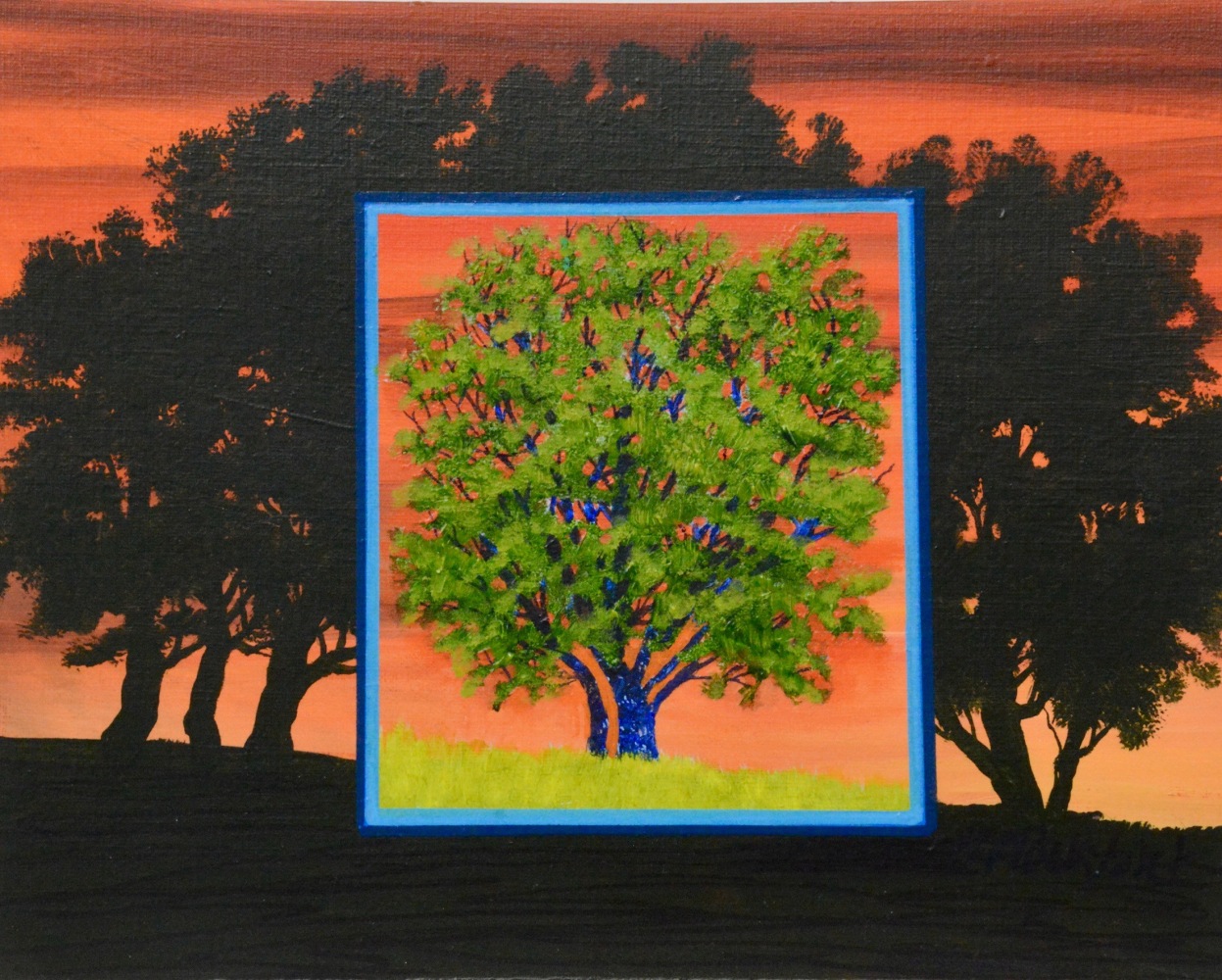 Bernard Palchick_forest Predella #4