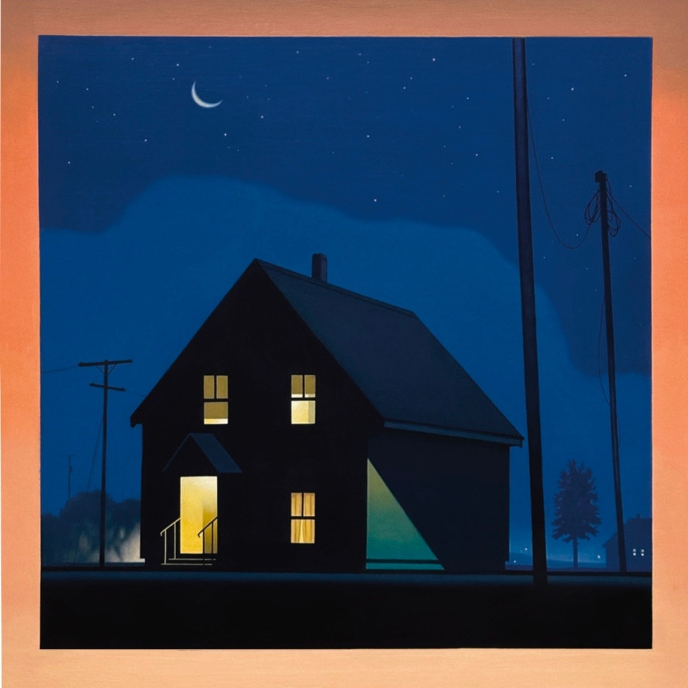Christopher Burk Nocturne in Coral Square 1