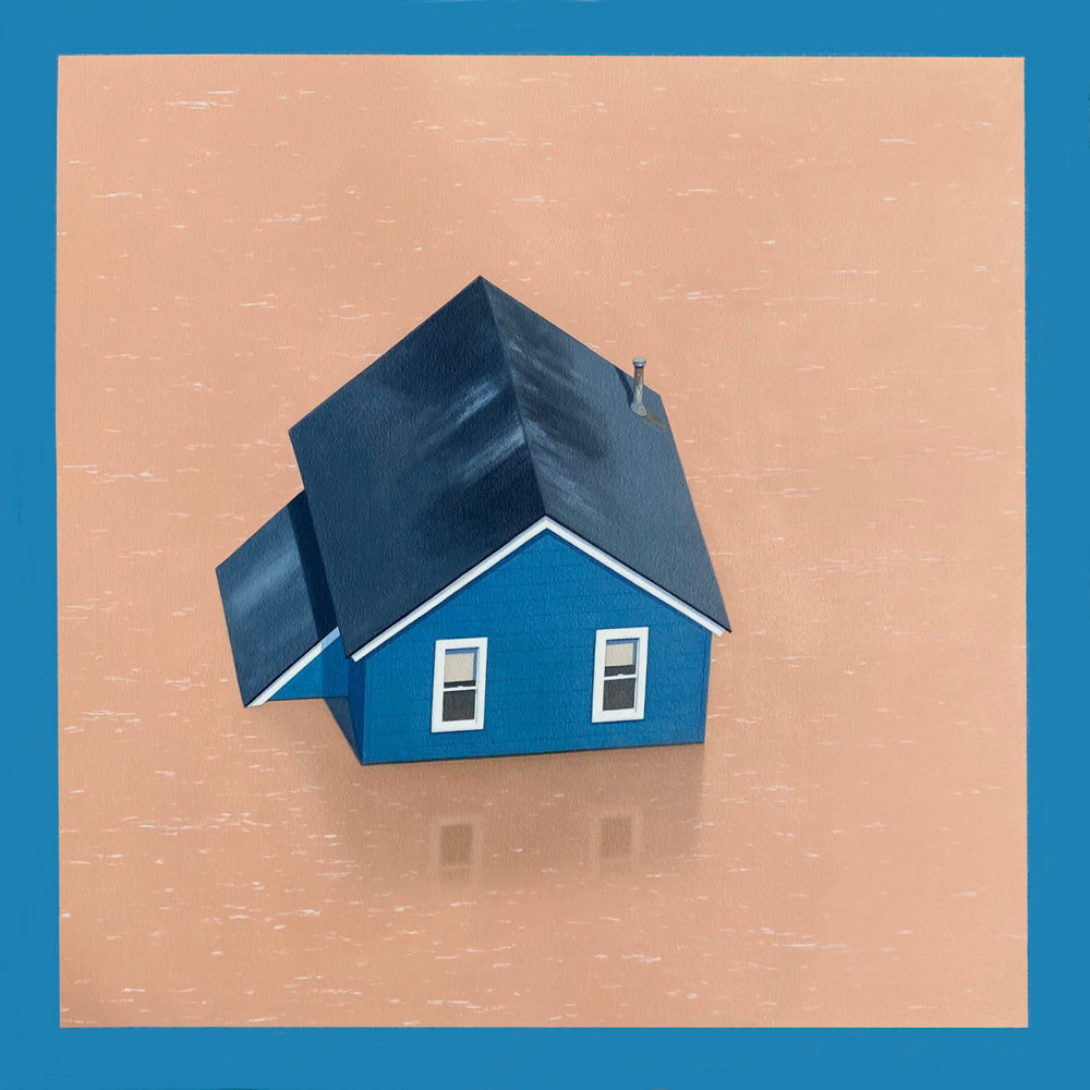 Blue House in Square 1