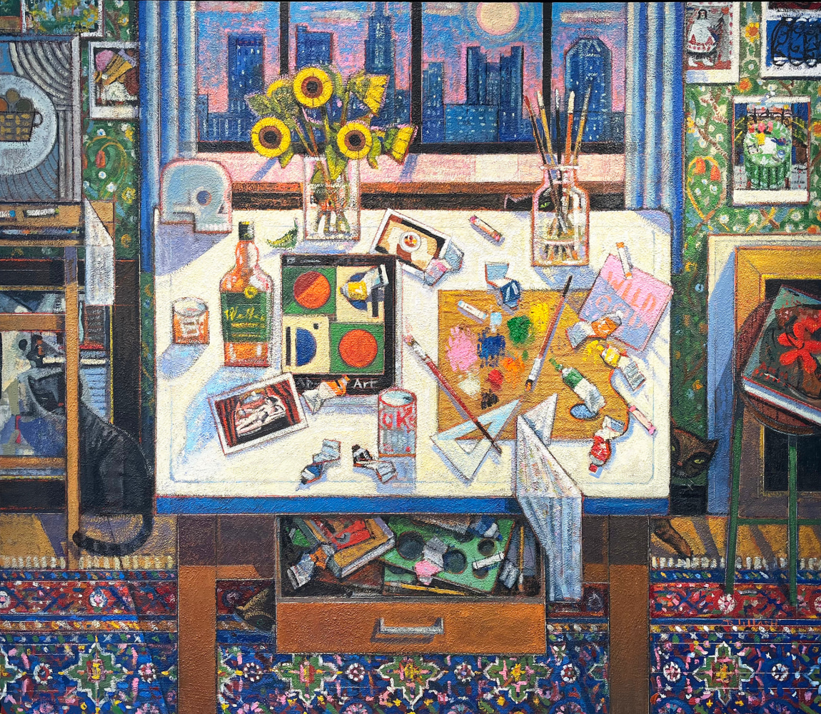 Richard Lillash-The Artist's Studio 2 (Columbus)