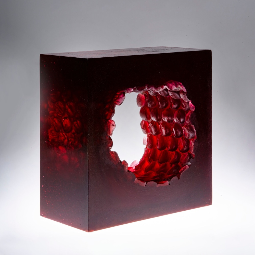 Ruby Red Cube
