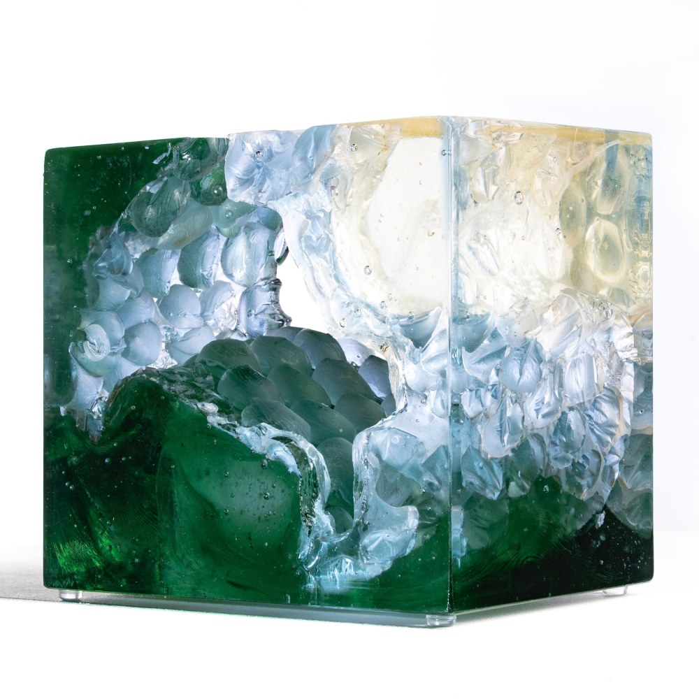 Lavender Green Cube