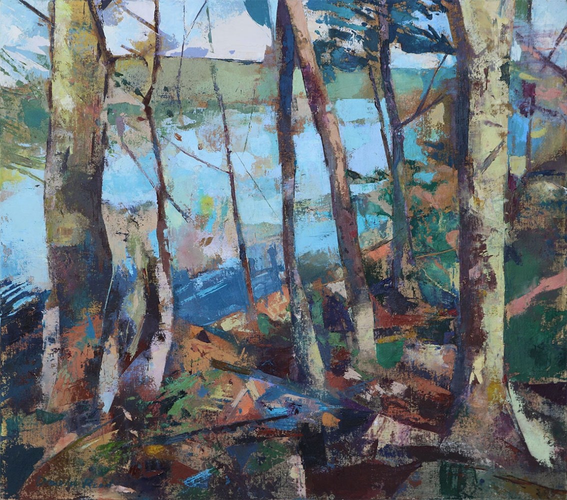 Woods by the Lake