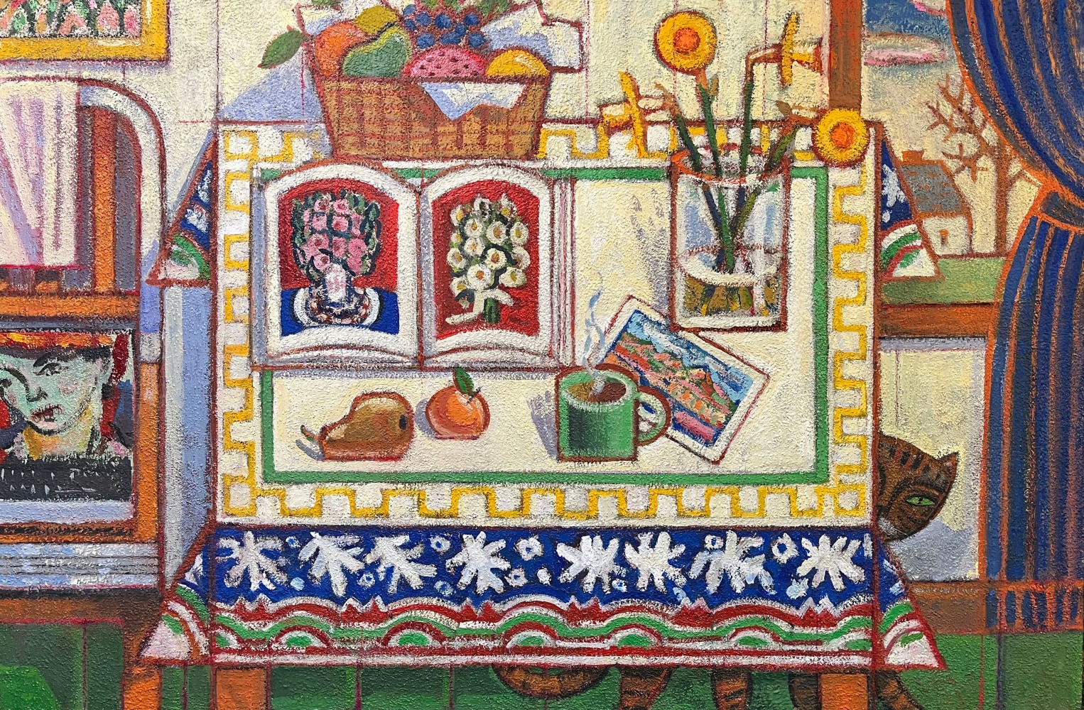 Richard Lillash-The Artist's Kitchen (Hartley)
