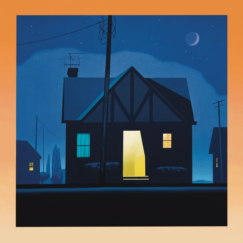 Christopher Burk Nocturne in Orange Square 1