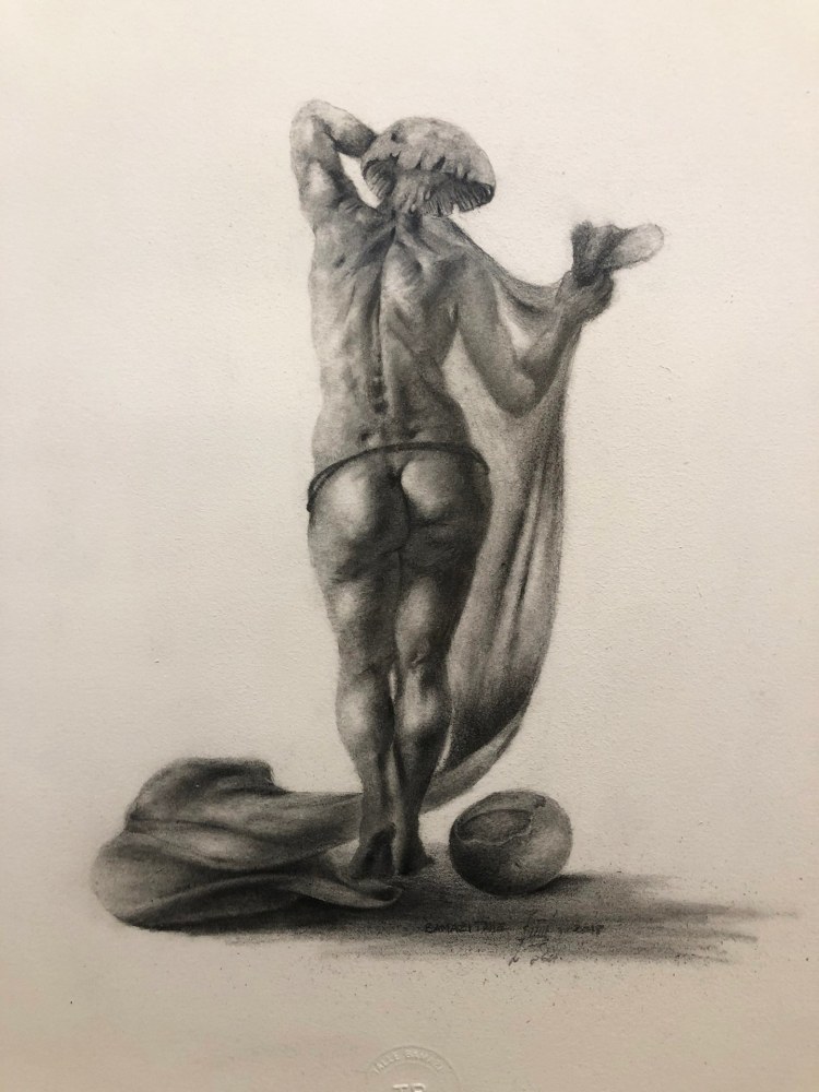 Lady with Clothes