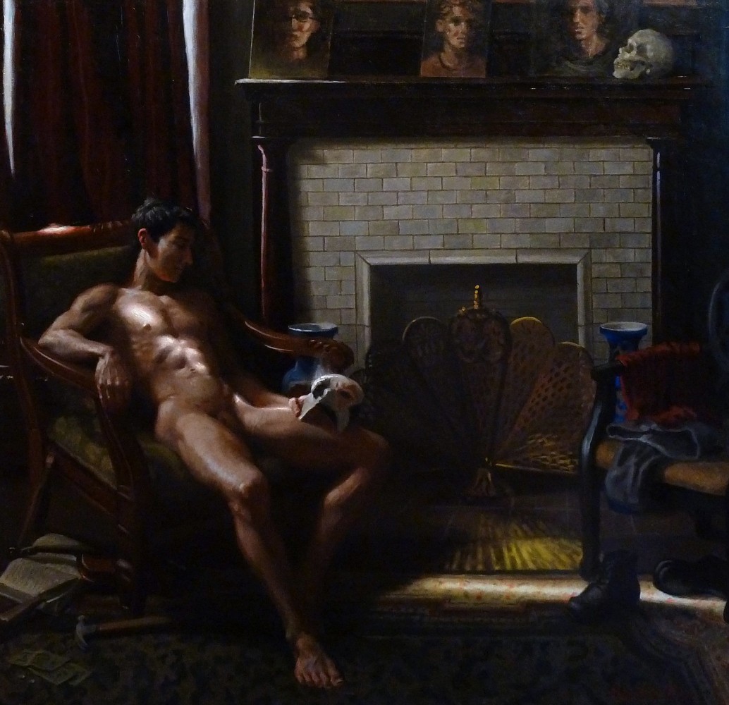 Bailey Reclining with Mask