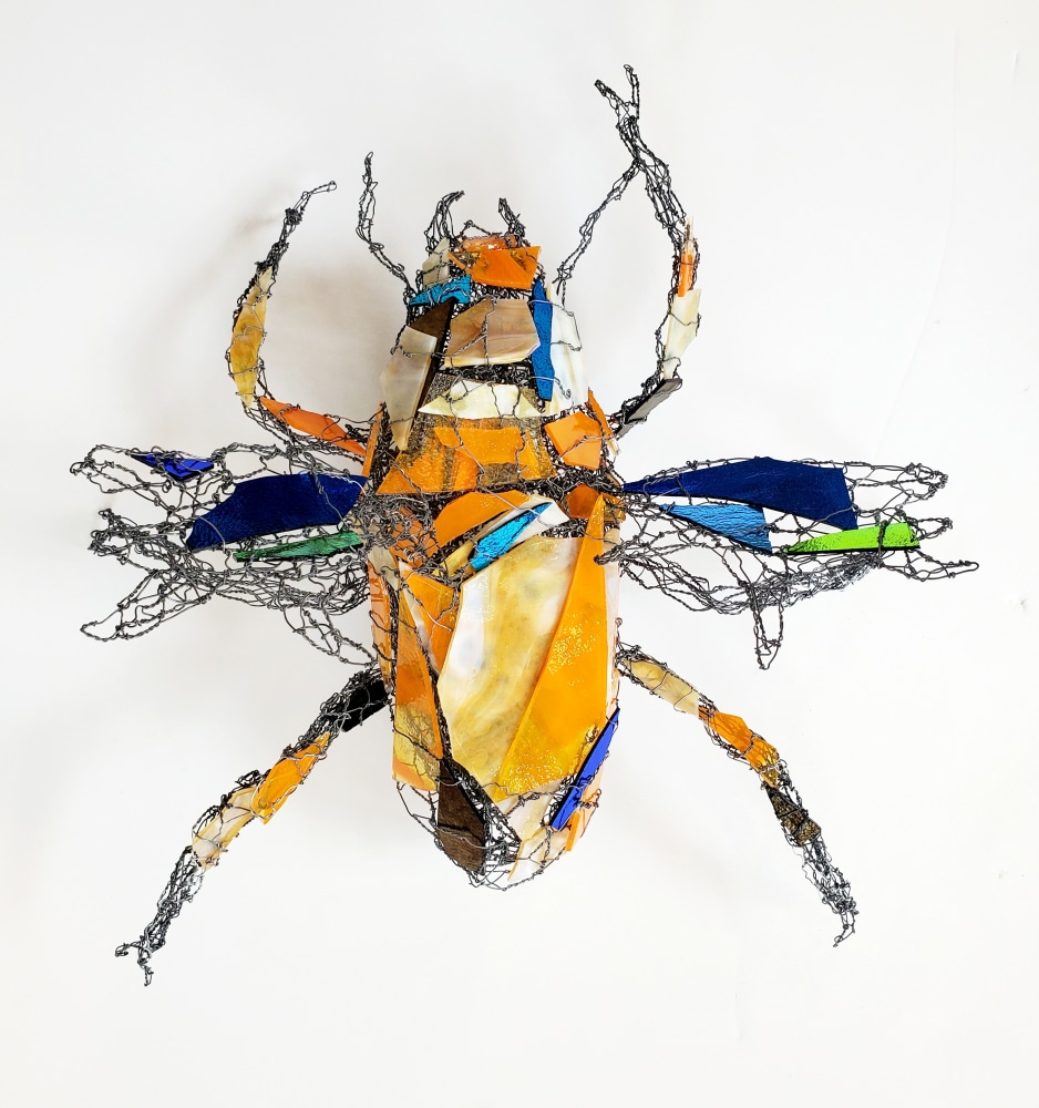 Orange Dream Beetle, 2020

metal and glass

14&amp;quot; x 17&amp;quot; x 11&amp;quot;