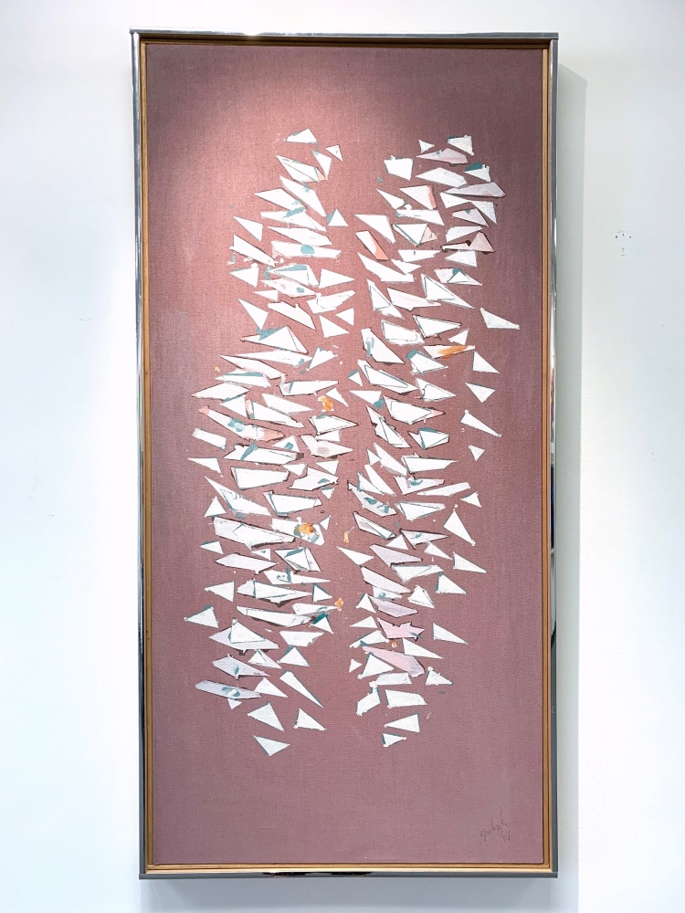 Quiet Vertical, 2006

oil and acrylic on canvas

70&amp;quot; x 28&amp;quot;