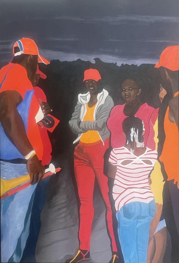 Celebration, 2009

acrylic on canvas

72&amp;quot; x 48&amp;quot;