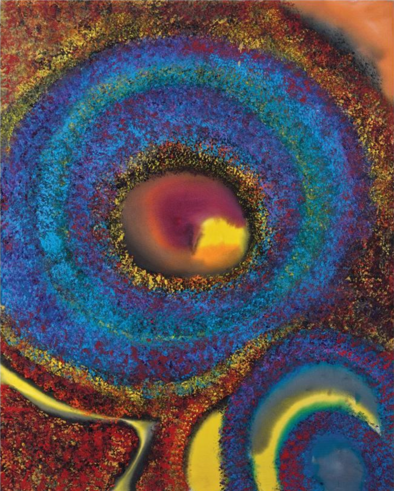 Sun Ra Dance (The Powers of Ten), c.&amp;nbsp;2000

acrylic on canvas

60&amp;quot; x 48&amp;quot;