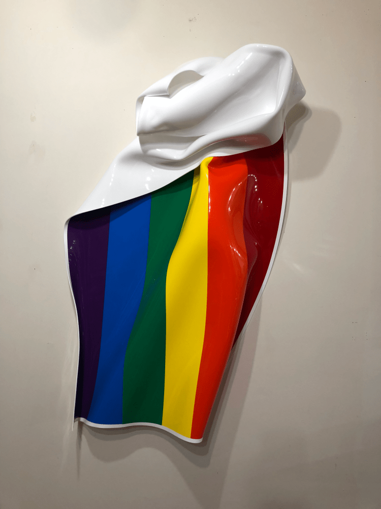 LGBTQ Rainbow Flag, 2018

silkscreened formed acrylic

48 1/4&amp;quot; x 25 3/4&amp;quot; x 9 1/2&amp;quot;