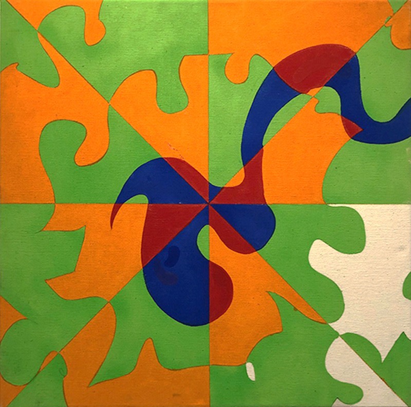 #21 E, 1963

acrylic on canvas

30&amp;quot; x 30&amp;quot;